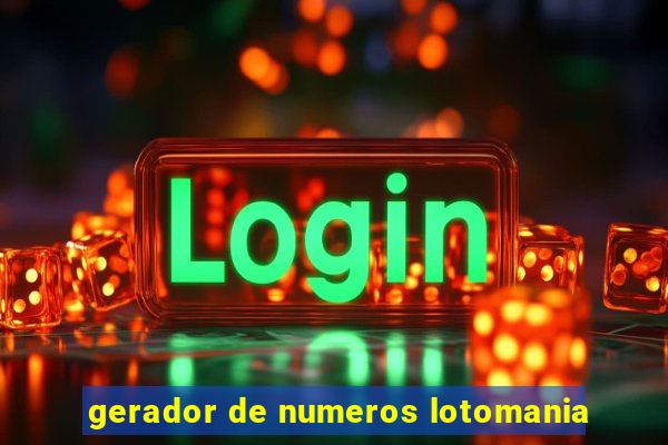 gerador de numeros lotomania